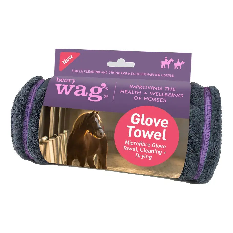 Microfibre Noodle Glove Horse Towel